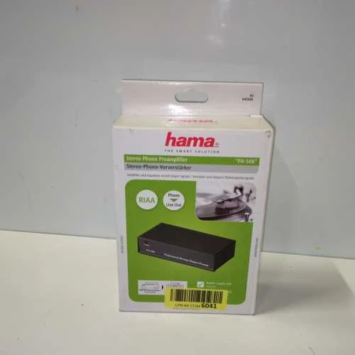 Ecost prekė po grąžinimo Hama stereo phono preamplifier (Atnaujinta)