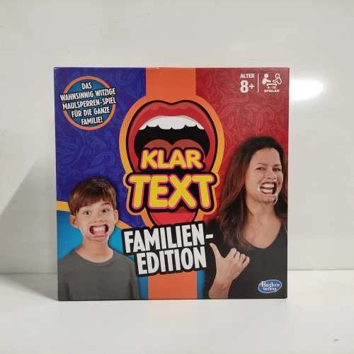Ecost Prekė po grąžinimo Hasbro C3145100 Klartext Family Edition, Šventinis Žaidimas su Juokais (Atnaujinta)