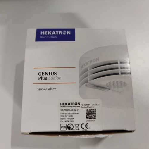 Ecost prekė po grąžinimo Hekatron Genius Plus X Edition dūmų detektorius (Atnaujinta)