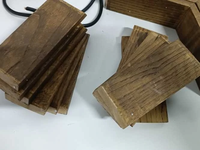 Pakabinamas šviestuvas Ecost prekė po grąžinimo Homemania Pendant Lamp Metal Gold Juodas Wood (Atnaujinta)