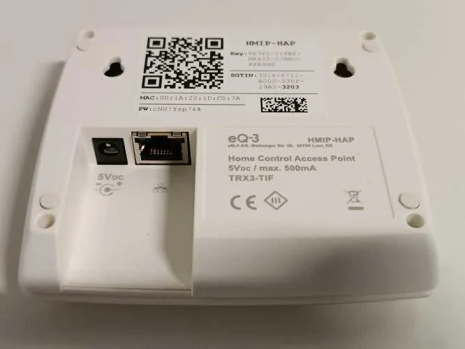 Ecost prekė po grąžinimo Homematic IP Access Point – Smart Home Gateway mit kostenloser App und Spra (Atnaujinta)