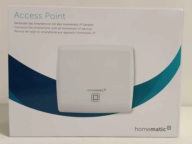 Ecost prekė po grąžinimo Homematic IP Access Point – Smart Home Gateway mit kostenloser App und Spra (Atnaujinta)