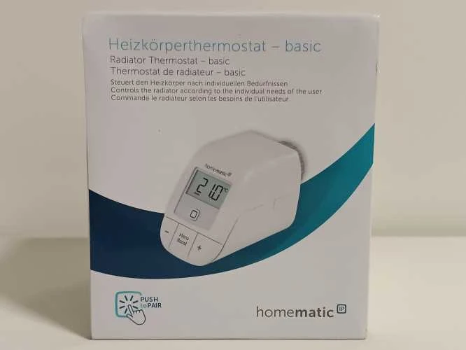 Ecost prekė po grąžinimo Homematic IP Smart Home Radiator Thermostat (Atnaujinta)