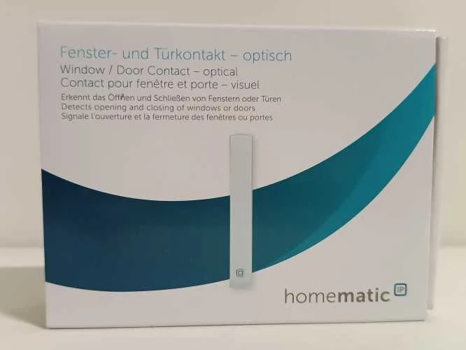 Ecost prekė po grąžinimo Homematic IP Smart Home Fenstergriffsensor – smarte Überwachung der Fenster (Atnaujinta)