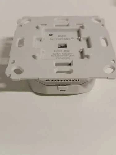 Ecost prekė po grąžinimo Homematic IP Smart Home 156757A0 Switch Actuator for Brand Switch - 2 Gang (Atnaujinta)