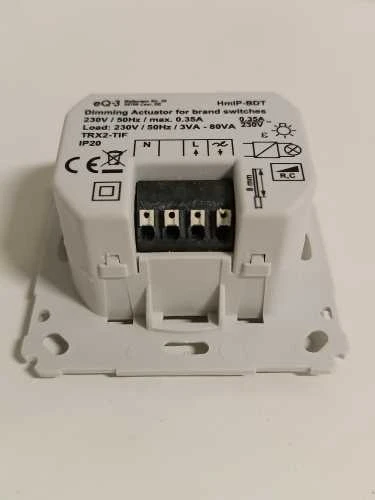 Ecost prekė po grąžinimo Homematic IP Smart Home dimmer actuator for branded switches (Atnaujinta)