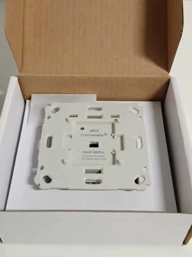 Ecost prekė po grąžinimo Homematic IP Smart Home shutter actuator for brand switches (Atnaujinta)