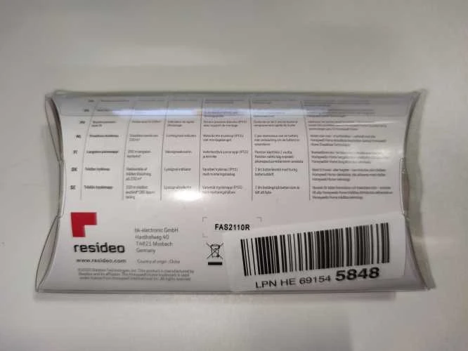 Ecost prekė po grąžinimo Honeywell Home DCP911G belaidžio pavadinimo plokštelės varpelio mygtukas (Atnaujinta)