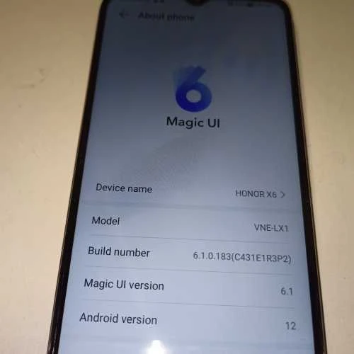 Ecost prekė po grąžinimo Honor X6 64GB/4GB RAM Dual-SIM midnight-juodas (Atnaujinta)