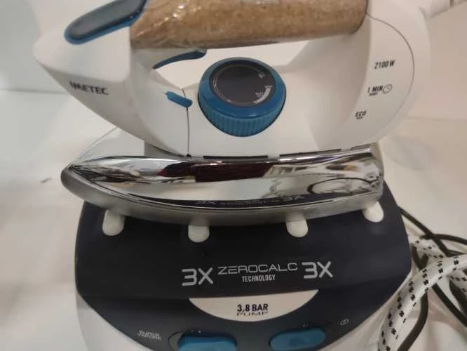 Ecost prekė po grąžinimo, Imetec Zerocalc Ps1 2000 kompaktiškas lygintuvas, siurblio slėgis iki 3,8 (Atnaujinta)