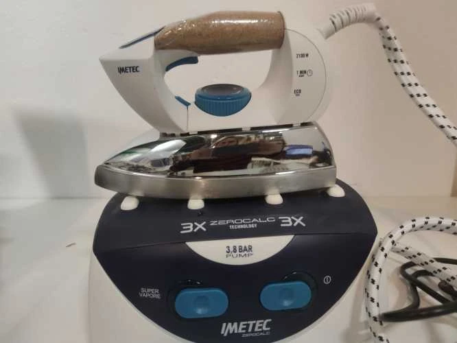 Ecost prekė po grąžinimo, Imetec Zerocalc Ps1 2000 kompaktiškas lygintuvas, siurblio slėgis iki 3,8 (Atnaujinta)
