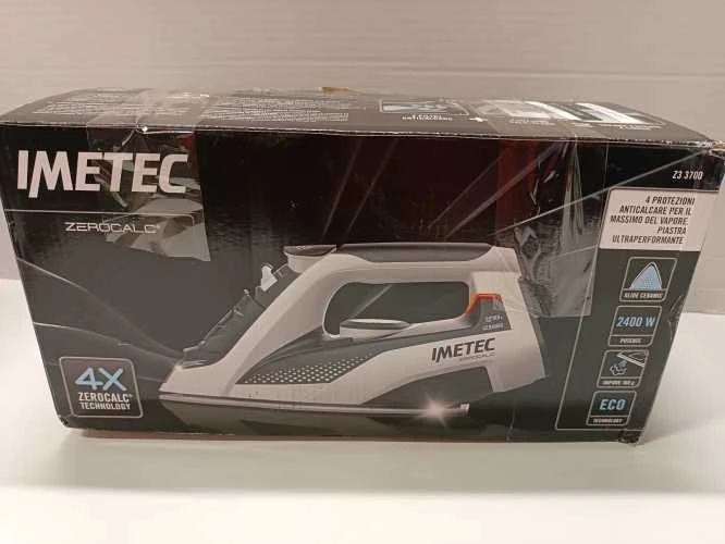 Ecost prekė po grąžinimo, Imetec ZeroCalc Z3 3700 garų lygintuvas, apsaugos nuo kalkių nuosėdų techn (Atnaujinta)