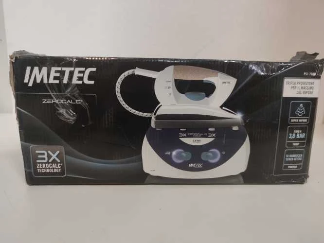 Ecost prekė po grąžinimo, Imetec Zerocalc Ps1 2000 kompaktiškas lygintuvas, siurblio slėgis iki 3,8 (Atnaujinta)