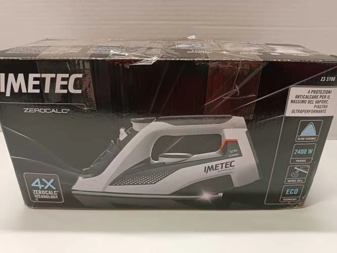 Ecost prekė po grąžinimo, Imetec ZeroCalc Z3 3700 garų lygintuvas (Atnaujinta)