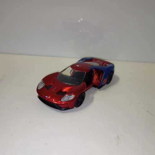 Ecost prekė po grąžinimo Jada Toys Marvel Spiderman 2017 Ford GT, 1:32 modelio automobilis (Atnaujinta)
