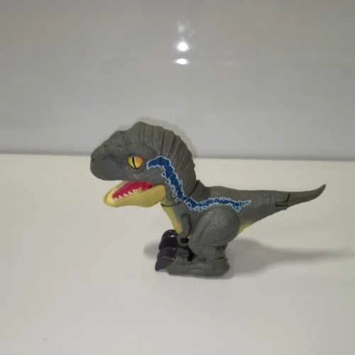 Ecost prekė po grąžinimo Jurassic World Dominion Uncaged Rowdy Roars Velociraptor Beta dinozauro fig (Atnaujinta)