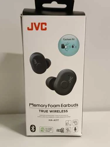 Ecost prekė po grąžinimo JVC HA -A11T -B - Wireless Bluetooth Sport Headphones - Juodas (Haa11Tabe) (Atnaujinta)