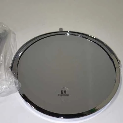 Ecost prekė po grąžinimo Kela 20847 Kera Mirror, Stainless Steel, Size: Diameter 6.3 - 7.3 x Height (Atnaujinta)