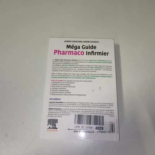 Ecost prekė po grąžinimo Knyga M. Nursing Pharmaco Guide: būtina gydymo administravimui ir stebėjimu