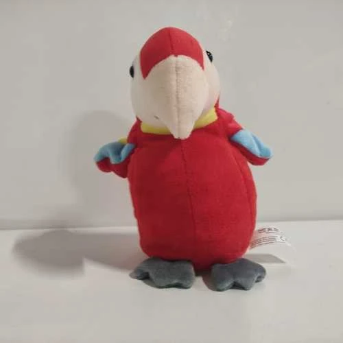 Ecost prekė po grąžinimo Kögler 75631 - Kalbantis pliušinis papūga Paulius, apie 17,5 cm (Atnaujinta)