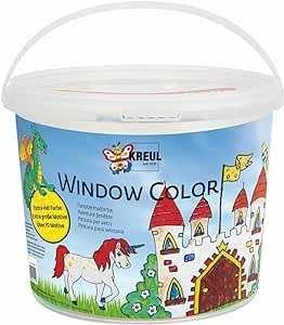 Ecost Prekė po grąžinimo KREUL 40155 - Window Color Power Pack Pilis, mažiems ir dideliems kūrybingi (Atnaujinta)