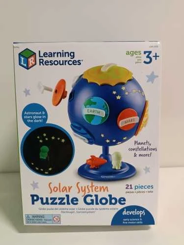 Ecost prekė po grąžinimo Learning Resources Saulės sistemos dėlionė Globe Space Toys for Toddlers, S (Atnaujinta)