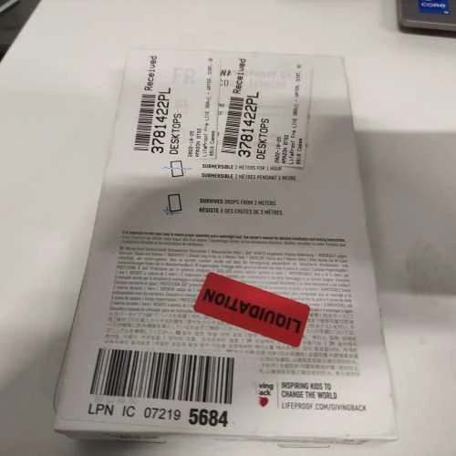 Ecost prekė po grąžinimo Lifeproof Fré apsauginis dėklas vandeniui, juodas (Atnaujinta)