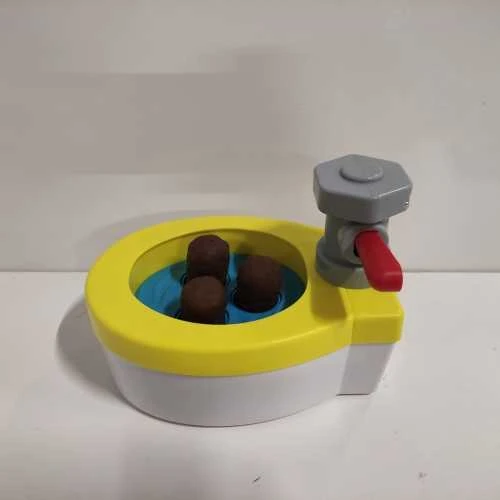 Ecost Prekė po grąžinimo Mattel Games - Turbo Poop Catcher, Žaislas Vaikams su Tualeto Žaislu (Atnaujinta)