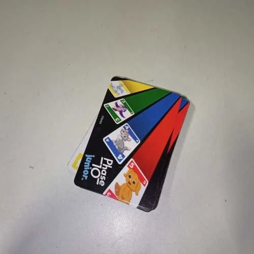 Ecost prekė po grąžinimo Mattel Games GXX06 - Phase 10 Junior kortų žaidimas, nuo 4 metų (Atnaujinta)