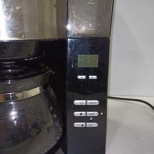 Ecost prekė po grąžinimo Melitta 102101 filtravimo kavos aparatas, nerūdijantis plienas, juodas (Atnaujinta)