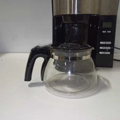 Ecost prekė po grąžinimo Melitta 102101 filtravimo kavos aparatas, nerūdijantis plienas, juodas (Atnaujinta)