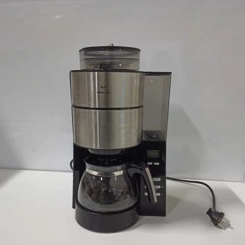 Ecost prekė po grąžinimo Melitta 102101 filtravimo kavos aparatas, nerūdijantis plienas, juodas (Atnaujinta)