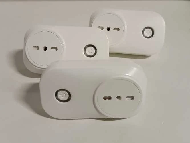 Ecost prekė po grąžinimo Meross Smart WiFi kištuko lizdas, itališkas išmanusis kištukas 16a (L tipas (Atnaujinta)