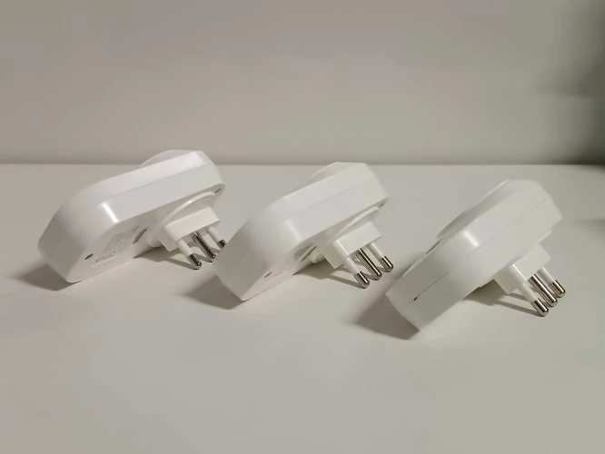 Ecost prekė po grąžinimo Meross Smart WiFi kištuko lizdas, itališkas išmanusis kištukas 16a (L tipas (Atnaujinta)