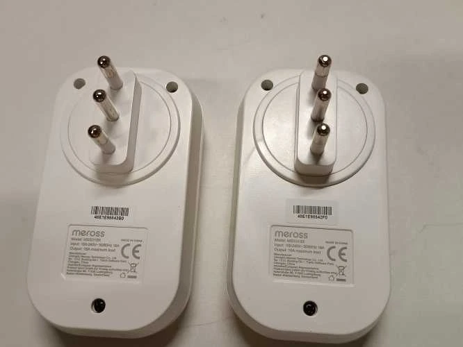 Ecost prekė po grąžinimo Meross Smart WiFi kištuko lizdas, itališkas išmanusis kištukas 16a (L tipas (Atnaujinta)