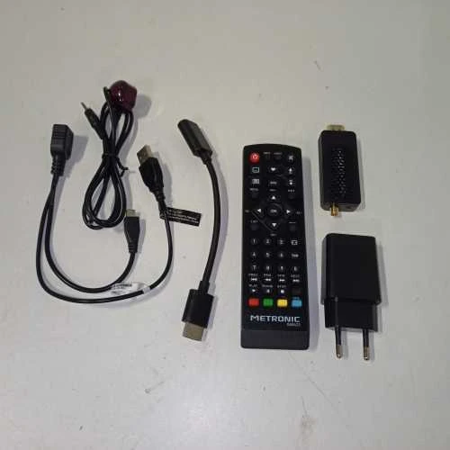 Ecost prekė po grąžinimo Metronic 441625 Decoder TDT Dongle Stick DVB-T2 HEVC HDMI USB (Atnaujinta)