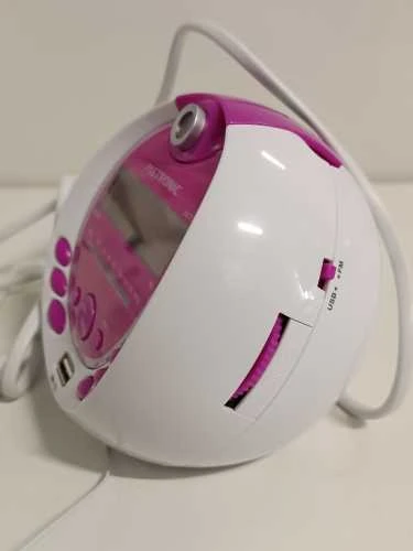 Ecost prekė po grąžinimo Metronic Miss Angel MP3 Radio / Radio Alarm Clock USB (Atnaujinta)