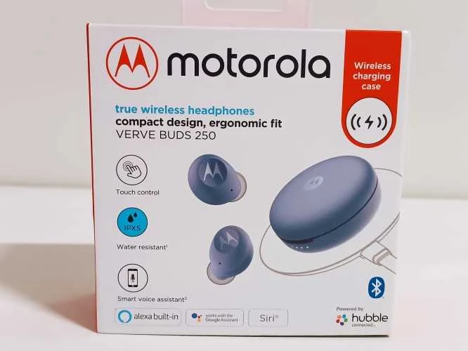 Ecost prekė po grąžinimo Motorola Lifestyle VerveBuds 250 - Bluetooth In-Ear True Wireless Headphone (Atnaujinta)