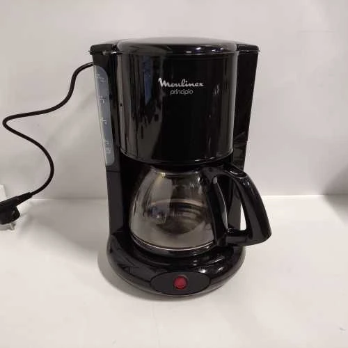 Ecost prekė po grąžinimo MOULINEX CAFETERIES Filter Principio Noir 10/15 Cups Coffee Machine Coffee (Atnaujinta)