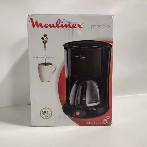 Ecost prekė po grąžinimo MOULINEX CAFETERIES Filter Principio Noir 10/15 Cups Coffee Machine Coffee (Atnaujinta)