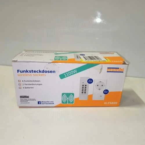 Ecost prekė po grąžinimo Mumbi radijo kištukų lizdai, įskaitant 6 x radijo kištuko lizdus ir 2 x/bel (Atnaujinta)