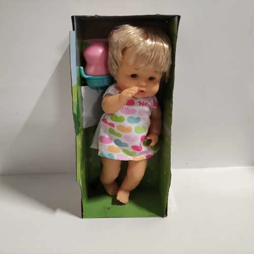 Ecost prekė po grąžinimo Nenuco and Her triratukas Baby Doll lėlė su miela suknele, rožinis triratukas (Atnaujinta)