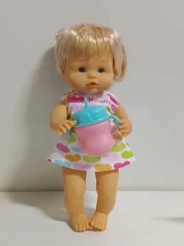 Ecost prekė po grąžinimo Nenuco and Her triratukas Baby Doll lėlė su miela suknele, rožinis triratukas (Atnaujinta)