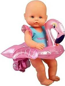 Ecost prekė po grąžinimo Nenuco - Ora di Nuotare, Bambola Che nuota Grazie ad Un Flamingo Gallegg (Atnaujinta)