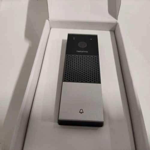 Ecost prekė po grąžinimo Netatmo intelektualus vaizdo durų skambutis, WiFi, garsas, asmeninis aptiki (Atnaujinta)
