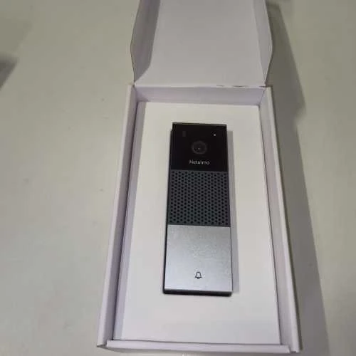 Ecost prekė po grąžinimo Netatmo ndbde išmanusis vaizdo durų skambutis su fotoaparatu, WiFi, 2way Au (Atnaujinta)