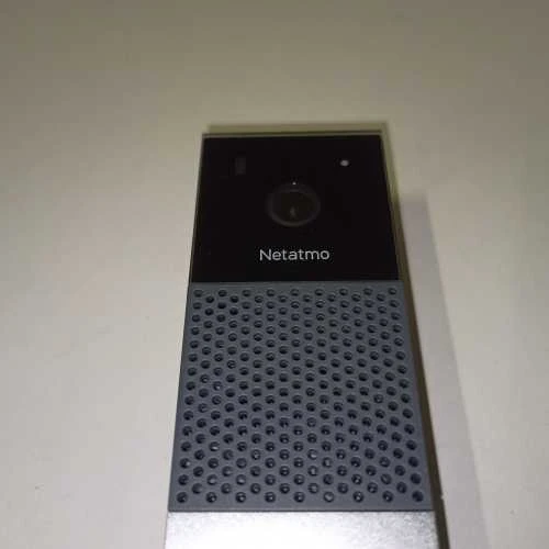 Ecost prekė po grąžinimo Netatmo ndbde išmanusis vaizdo durų skambutis su fotoaparatu, WiFi, 2way Au (Atnaujinta)