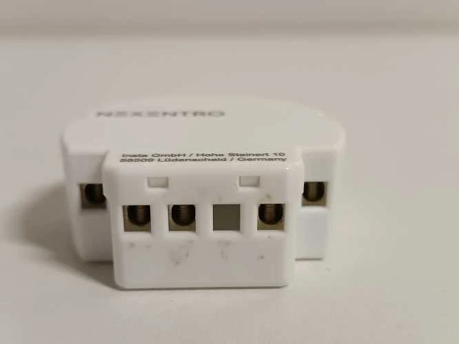 Ecost prekė po grąžinimo NEXENTRO Zigbee 57004000 Push Button Interface Double for Smart Home Retrof (Atnaujinta)