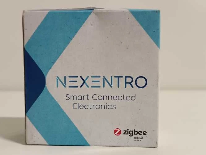 Ecost prekė po grąžinimo NEXENTRO Zigbee 57004000 Push Button Interface Double for Smart Home Retrof (Atnaujinta)