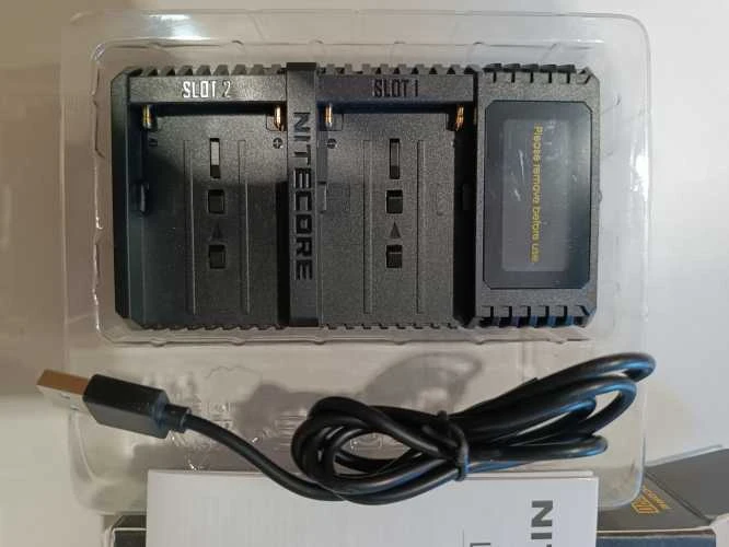 Ecost Prekė po grąžinimo Nitecore USN3PRO dviejų lizdų USB įkroviklis (Atnaujinta)
